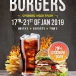 Beef Classic Burger Flyer / Poster Template